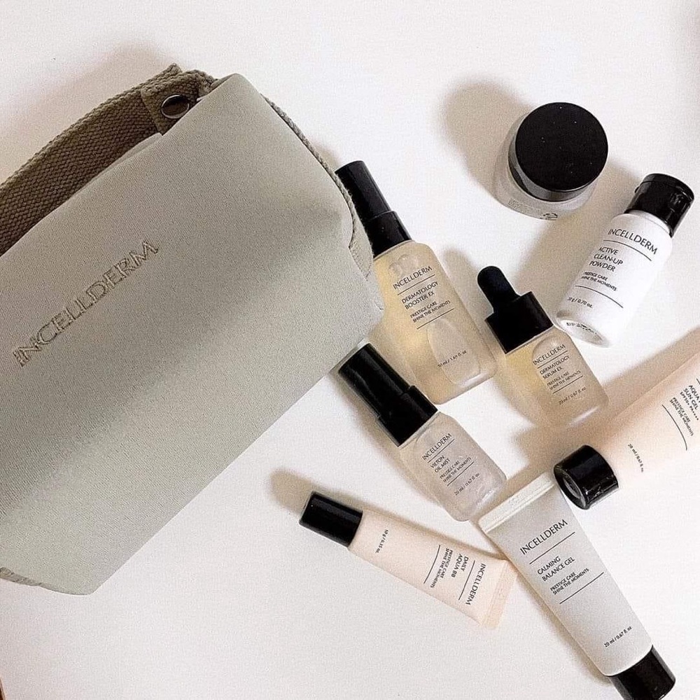 NEW Incellderm Riman Korean Skincare K-Beauty Everland Travel Kit - AUTHENTIC